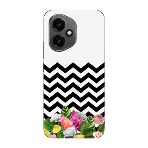 Honor Magic 400 Arow patern Transparent Silicone TPU Θήκη